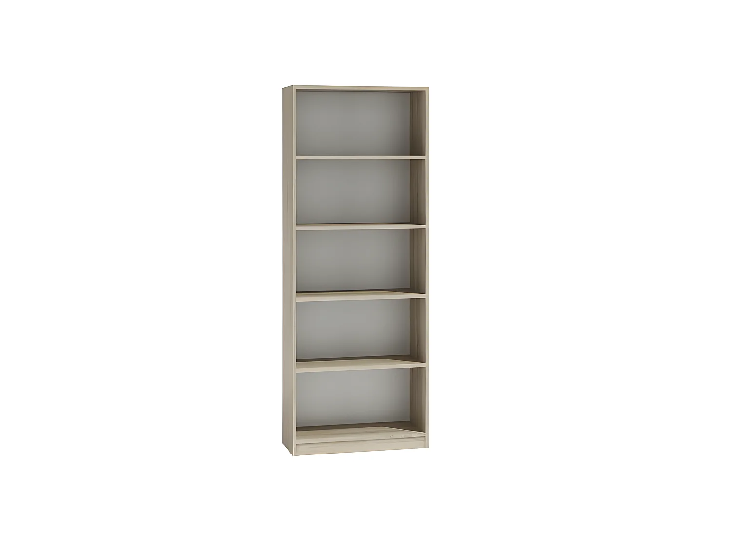 FLORENCE | Biblioteca contemporánea con 5 nichos para sala de estar/oficina/dormitorio 30x60x182 | Gabinete de almacenamiento multifuncional libros decorativos