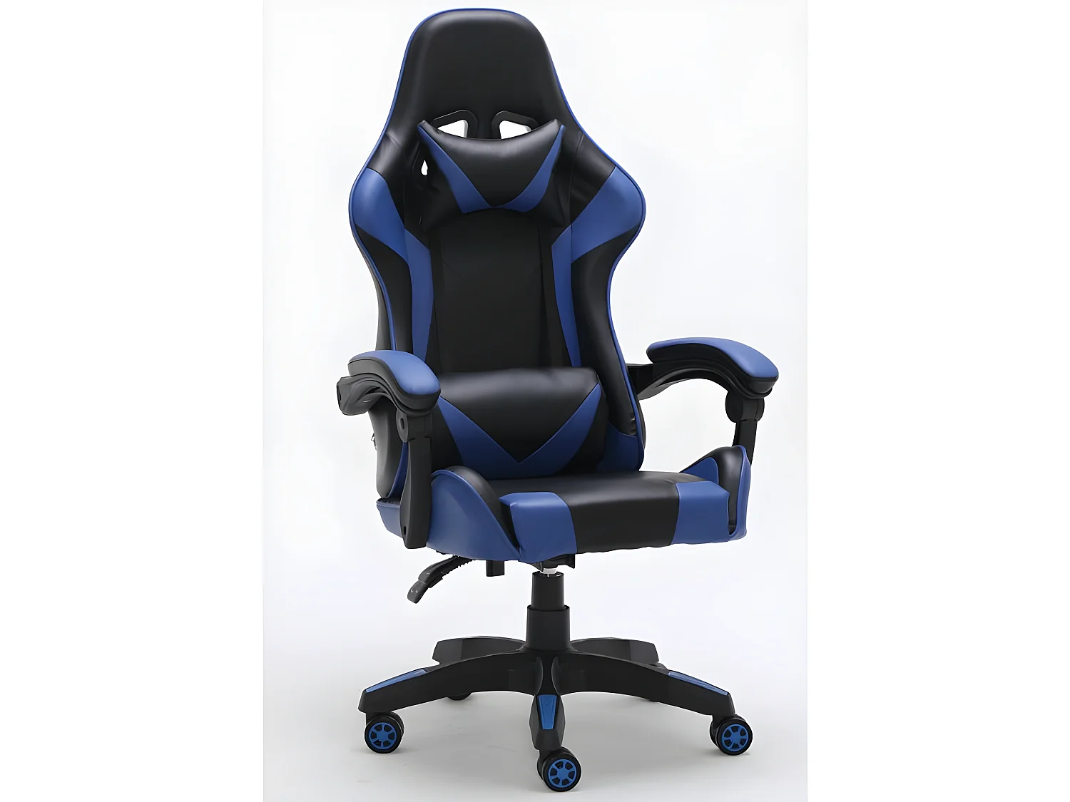 KRAFT - Fauteuil gamer style moderne bureau - 66x62x115 - Réglable en hauteur - Chaise de bureu