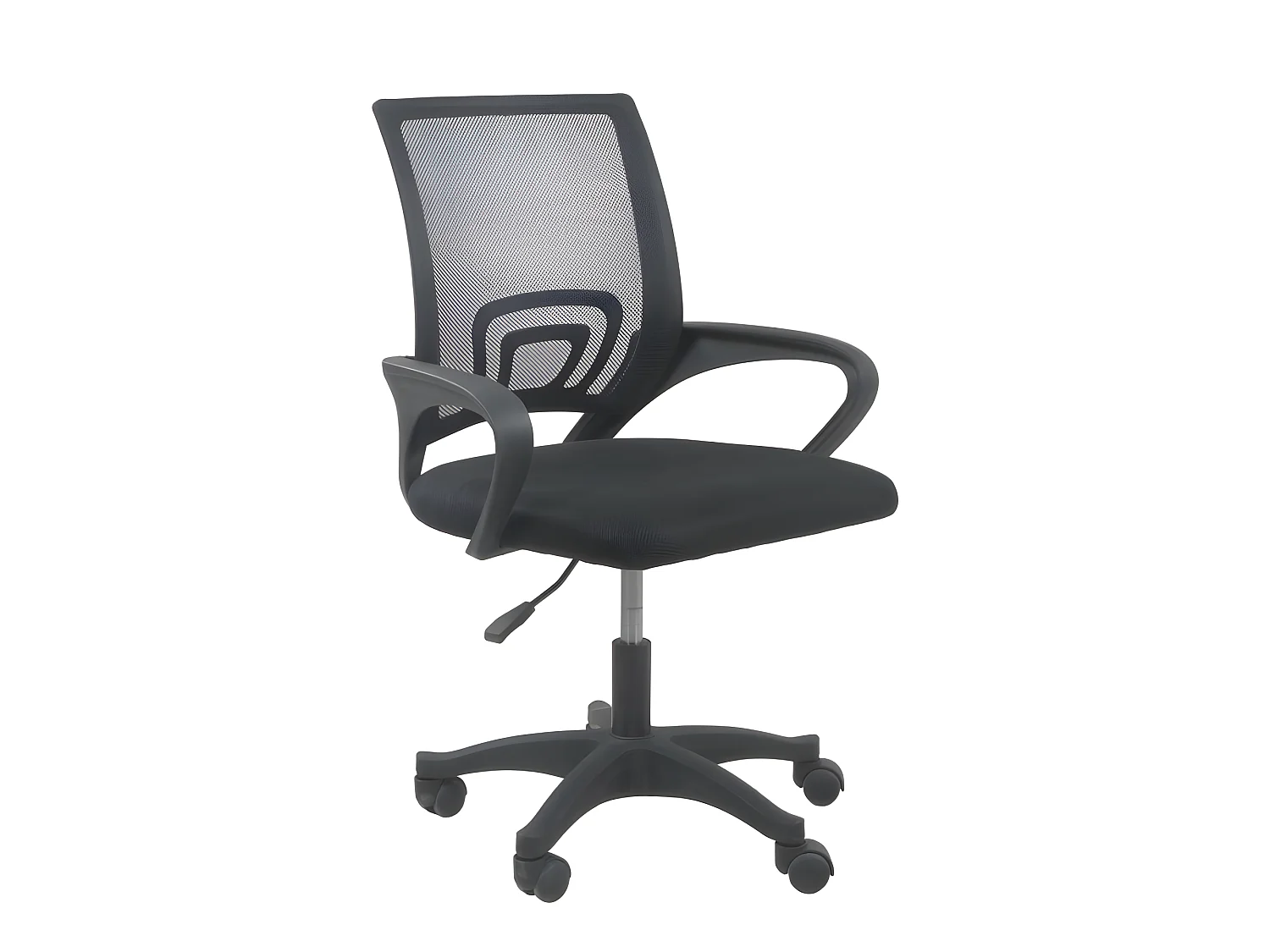 CARISE - Sillón de oficina ergonómico - Altura regulable - Con reposabrazos - Silla de oficina giratoria