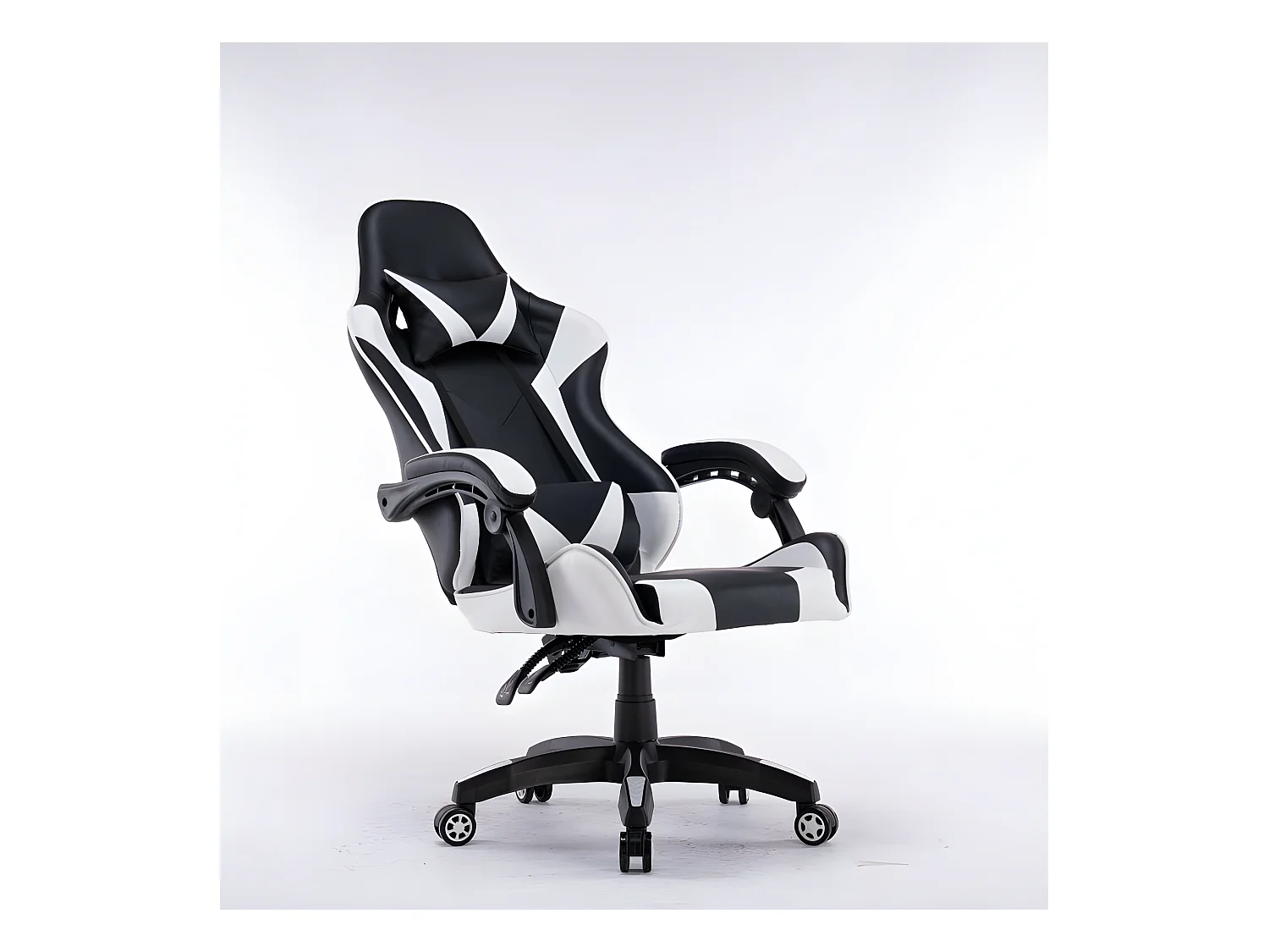 KRAFT - Sillón gaming de estilo moderno para habitación juvenil --66x62x115 - Altura Regulable