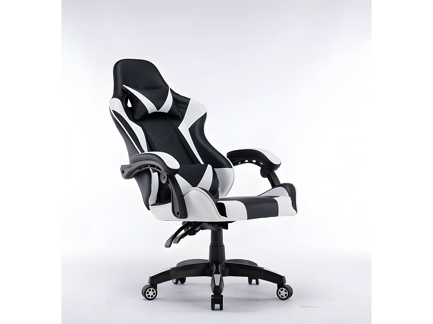 KRAFT - Fauteuil gamer style moderne bureau - 66x62x115 - Réglable en hauteur - Chaise de bureu