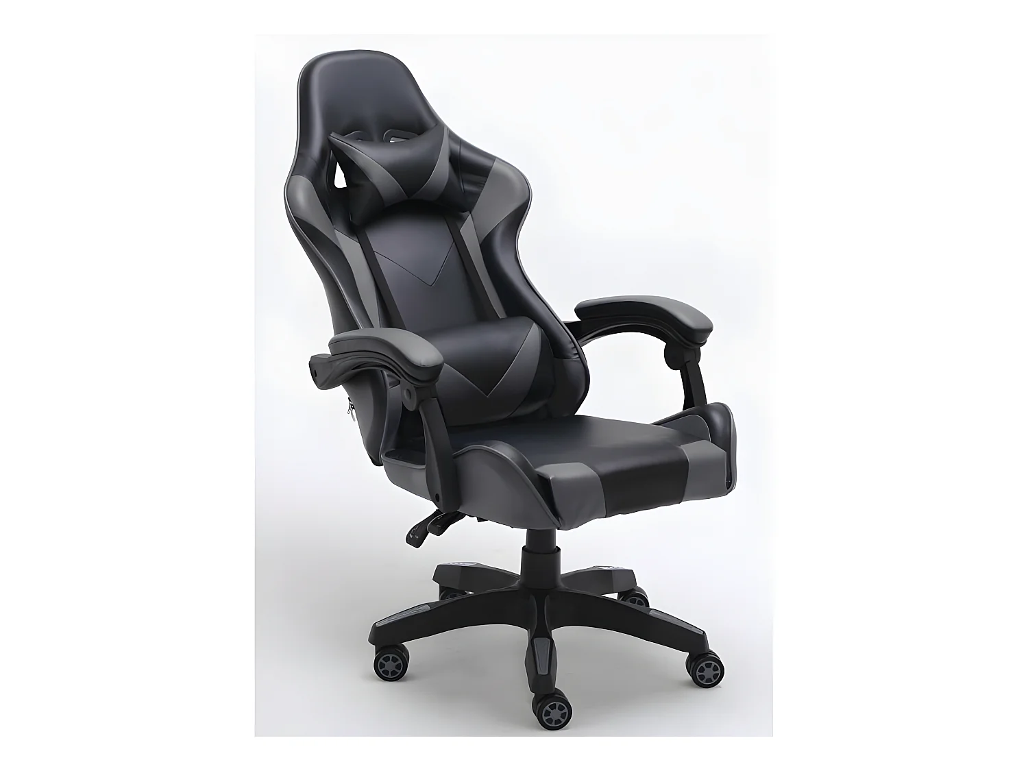 KRAFT - Sillón gaming de estilo moderno para habitación juvenil --66x62x115 - Altura Regulable