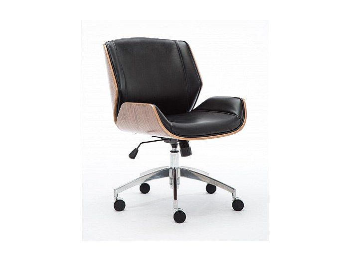 FurnitureR Sedia Da Studio Per Bambini – Rosa – Regolabile In Altezza 75-87 Cm – Girevole Senza Braccioli – Metallo - 4