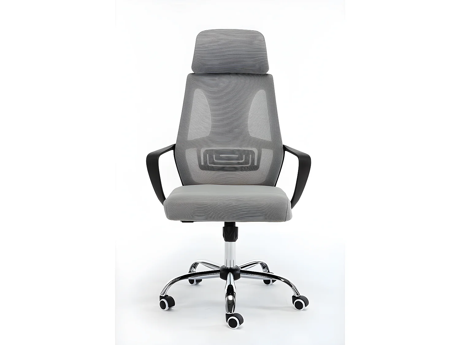 ELIASS - Fauteuil de bureau ergonomique - Hauteur ajustable - Avec accoudoirs - Chaise de bureau télétravail