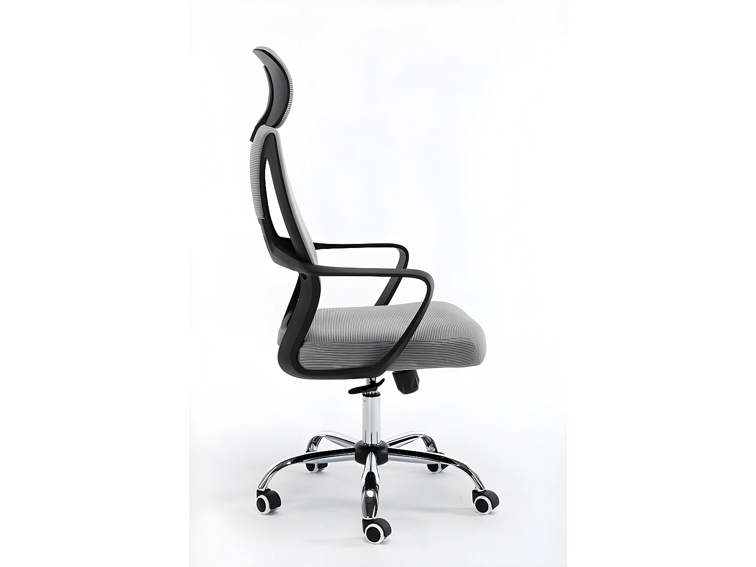 ELIASS - Fauteuil de bureau ergonomique - Hauteur ajustable - Avec accoudoirs - Chaise de bureau télétravail