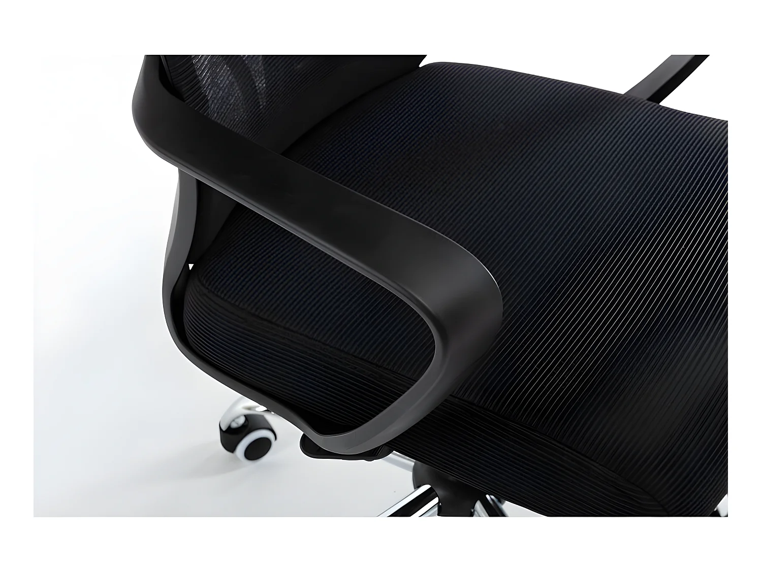 ELIASS - Silla operativa ergonómica - Altura regulable - Con brazos - Silla operativa para teletrabajo