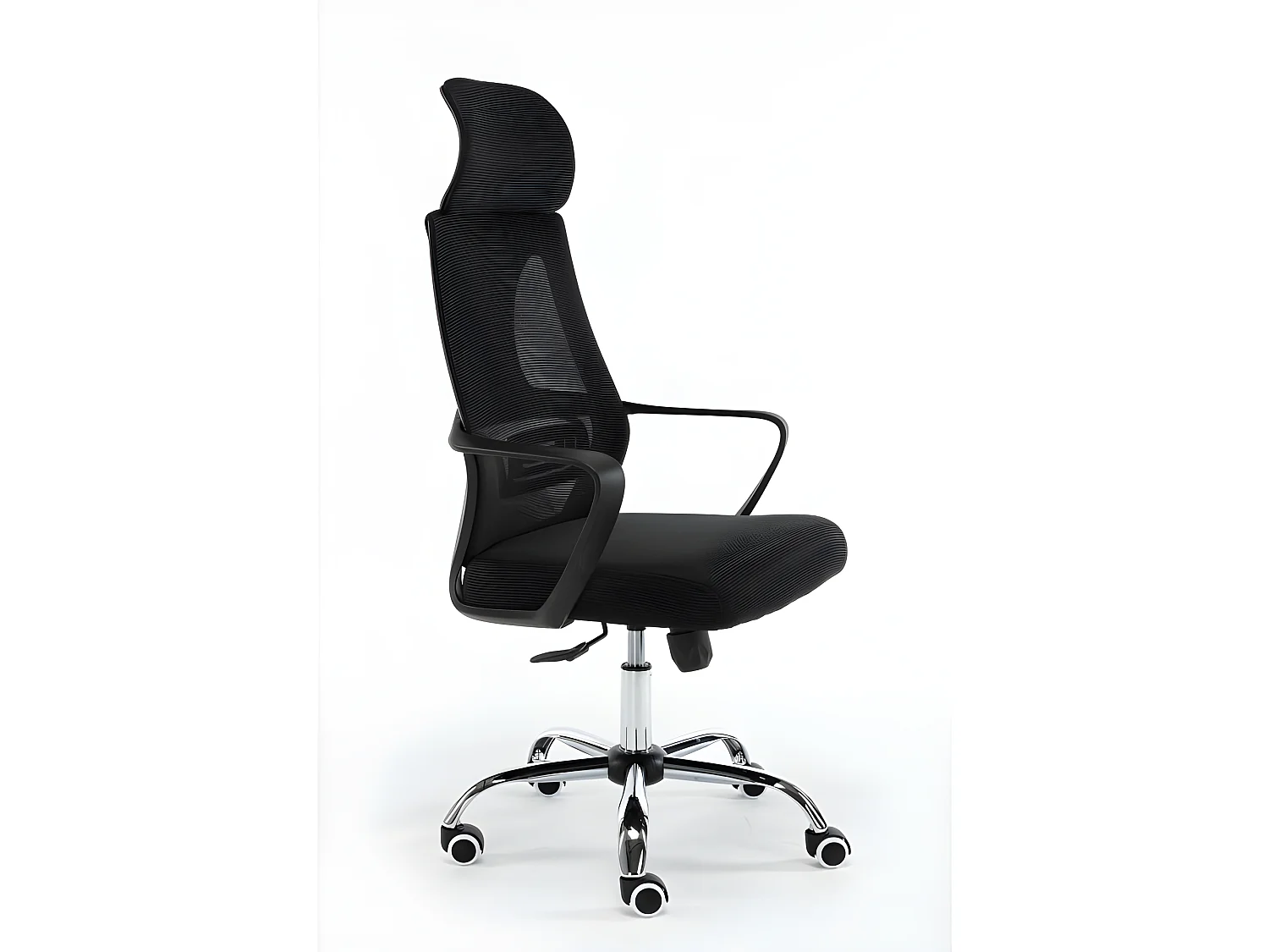 ELIASS - Fauteuil de bureau ergonomique - Hauteur ajustable - Avec accoudoirs - Chaise de bureau télétravail