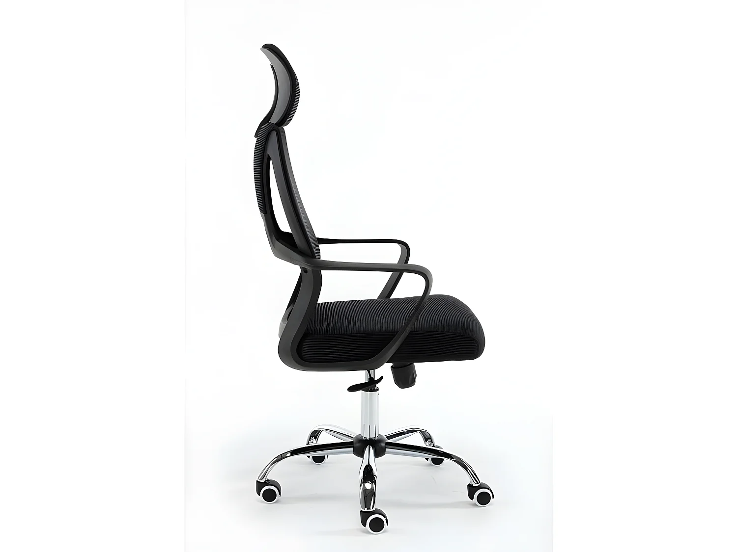 ELIASS - Fauteuil de bureau ergonomique - Hauteur ajustable - Avec accoudoirs - Chaise de bureau télétravail