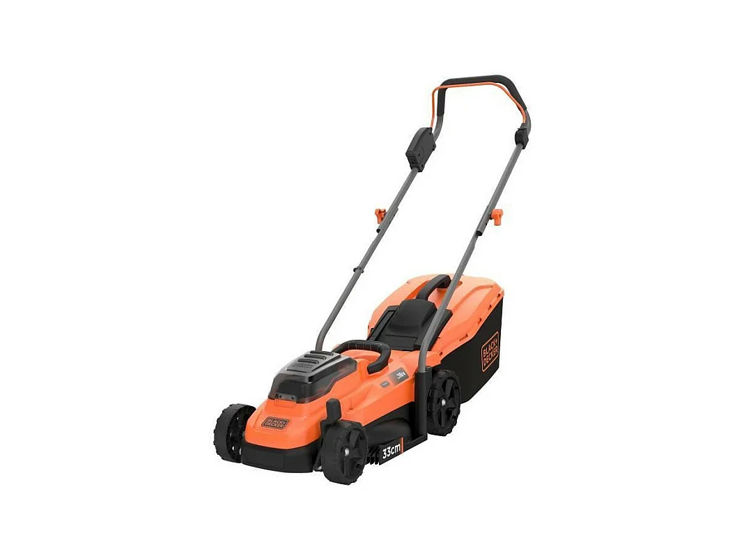 BLACK + DECKER Tondeuse 33 cm sans fil LITHIUM 18V - 2,5Ah - 2 batteries - 1 chargeur - BCMW3318L2-QW