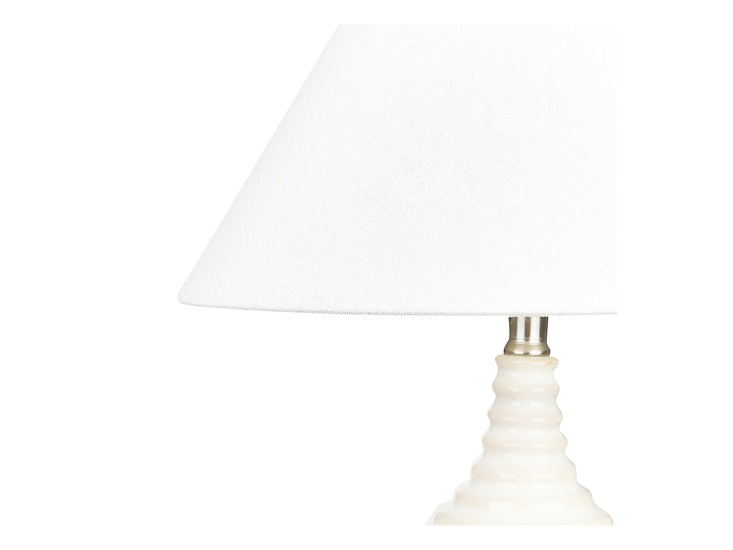 Candeeiro de mesa CELESTE Cerâmica Creme