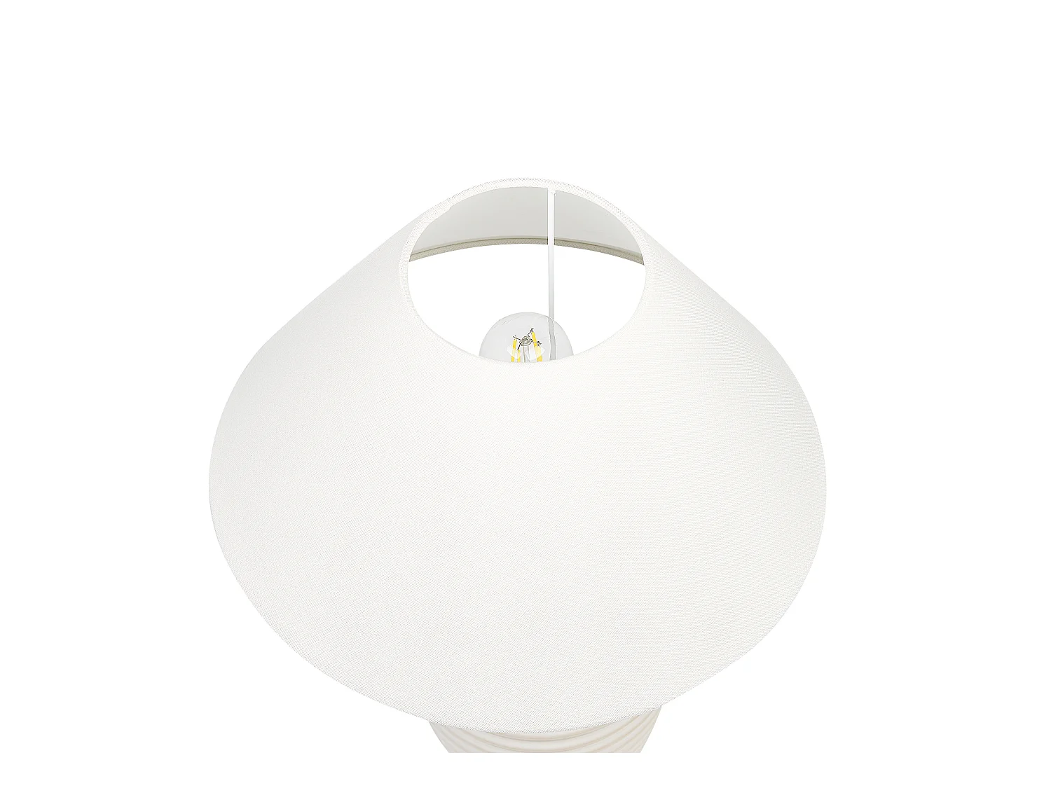 Candeeiro de mesa CELESTE Cerâmica Creme