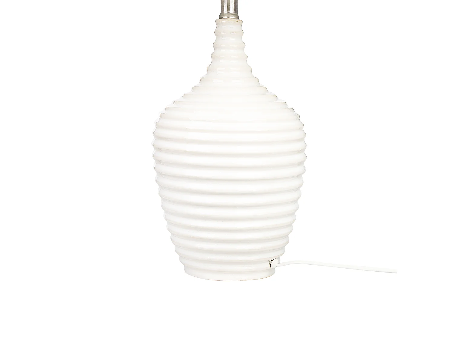 Tischleuchte CELESTE Keramik Beige