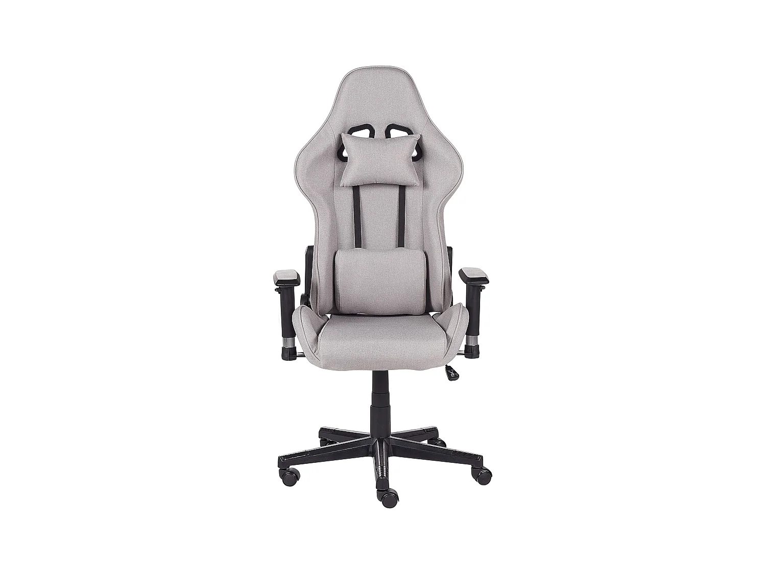 Fotel gamingowy Obrotowy WARRIOR Jasnoszary