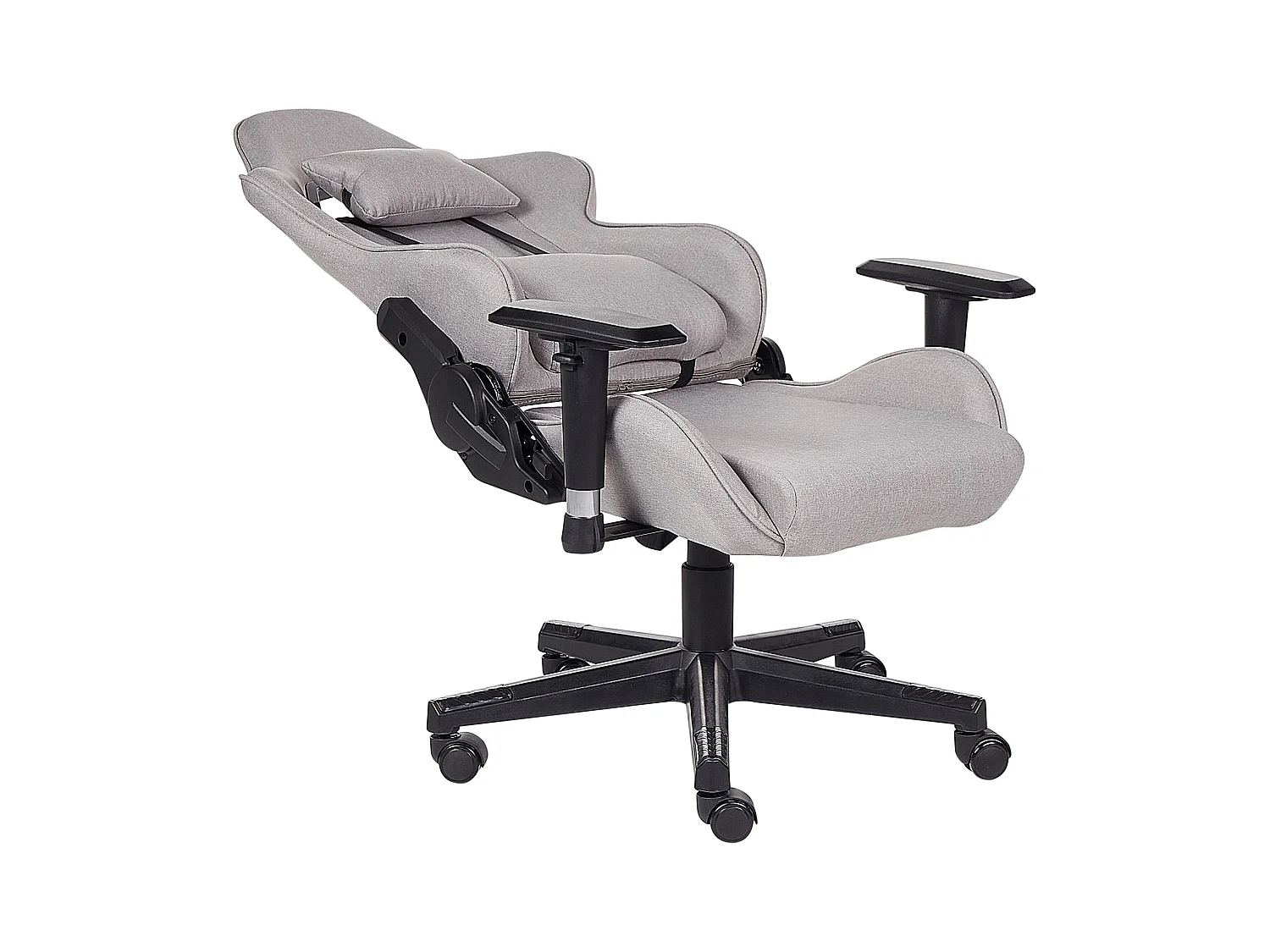 Fotel gamingowy Obrotowy WARRIOR Jasnoszary