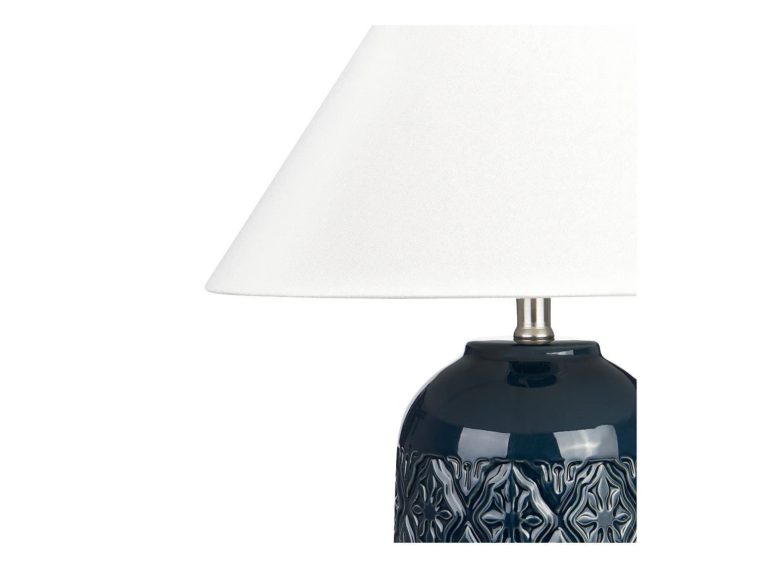 Tafellamp TELIRE Keramiek Donkerblauw