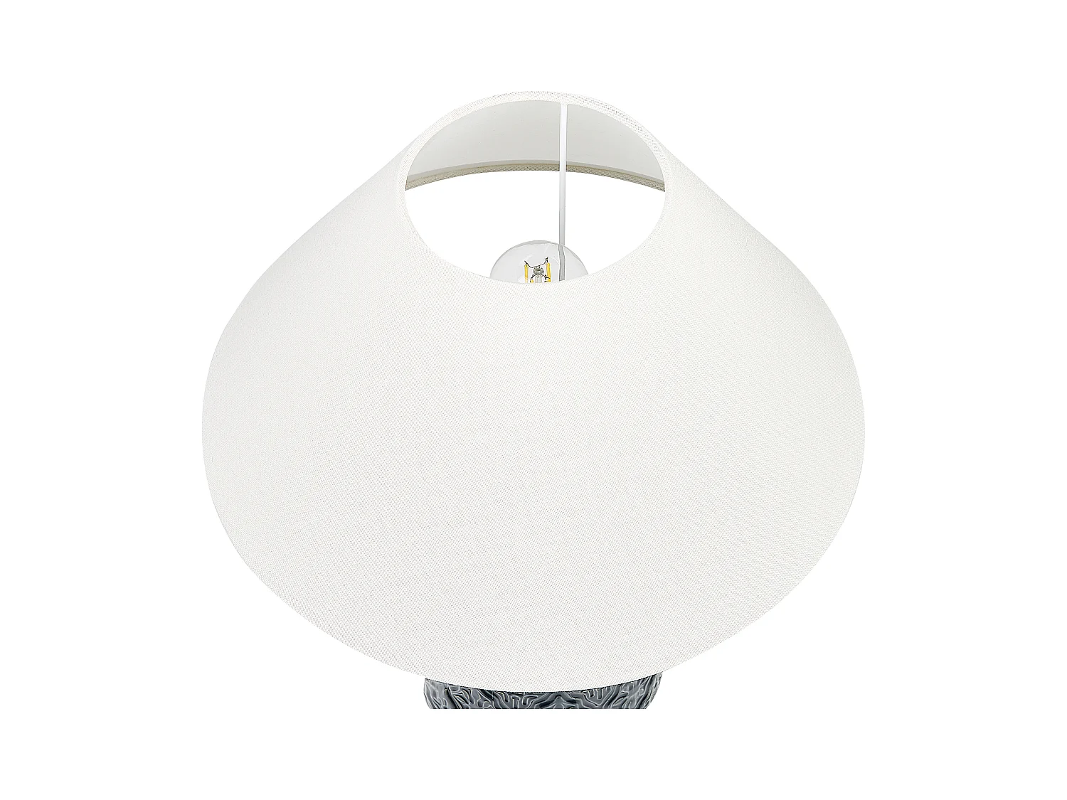 Tafellamp TELIRE Keramiek Donkerblauw