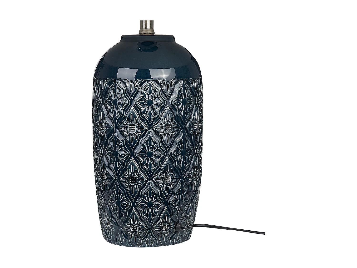 Tafellamp TELIRE Keramiek Donkerblauw