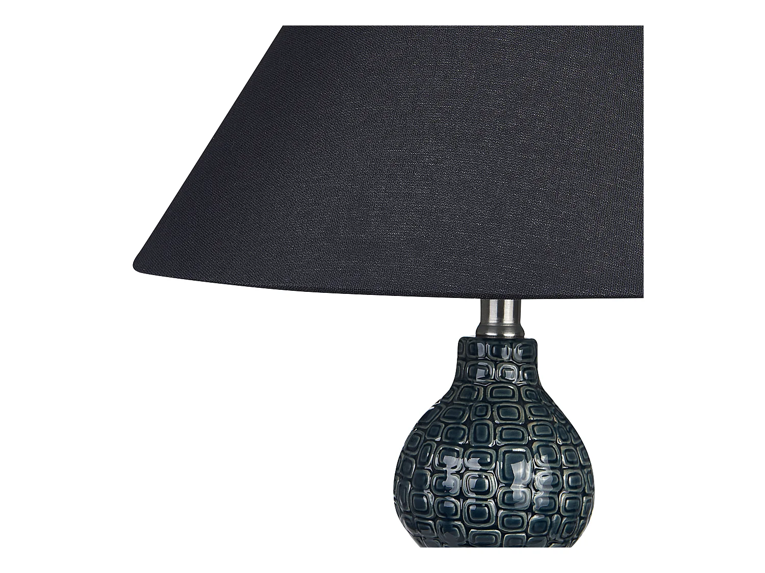 Candeeiro de mesa MATINA Cerâmica Preto