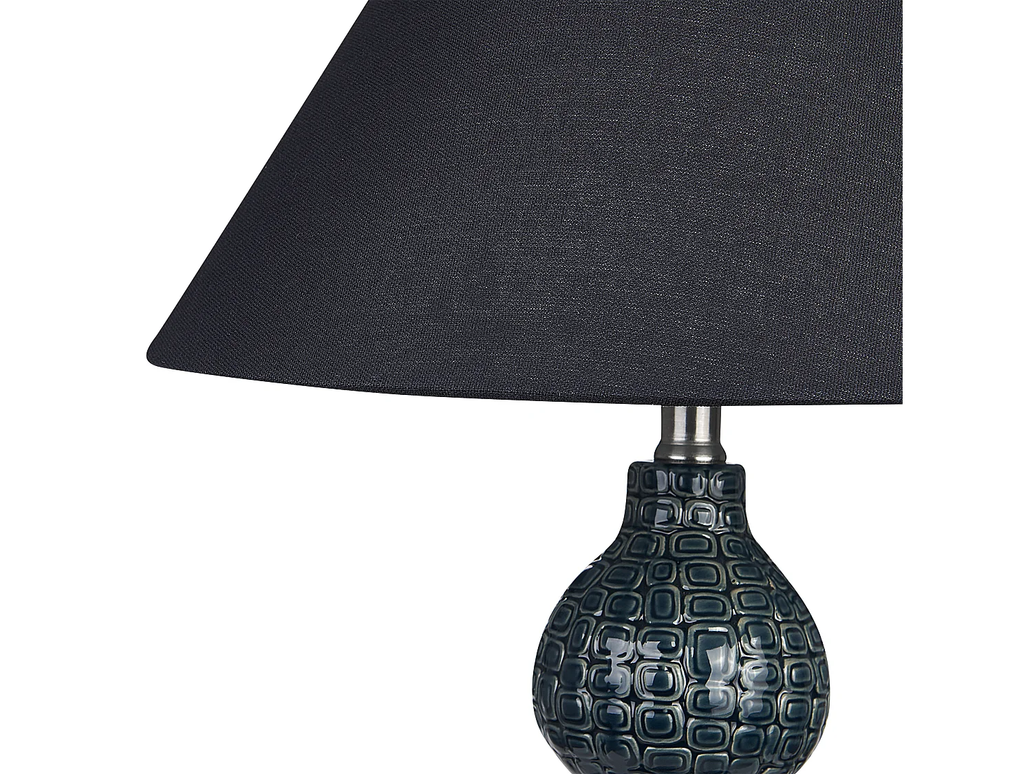 Candeeiro de mesa MATINA Cerâmica Preto