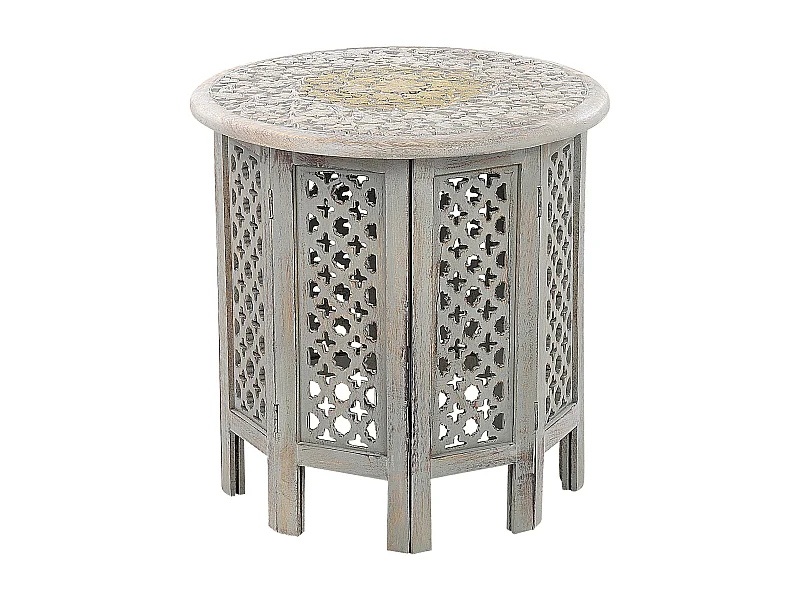 Mesa de apoio JAGORI Mangueira de mangueira Cinzento