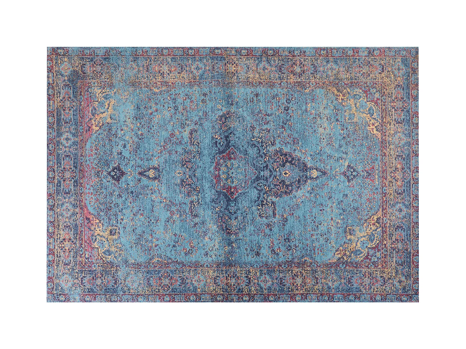 Tapis KANSU Bleu 160 x 230 cm Coton