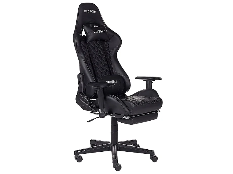 Siège de gaming VICTORY Cuir PU Noir