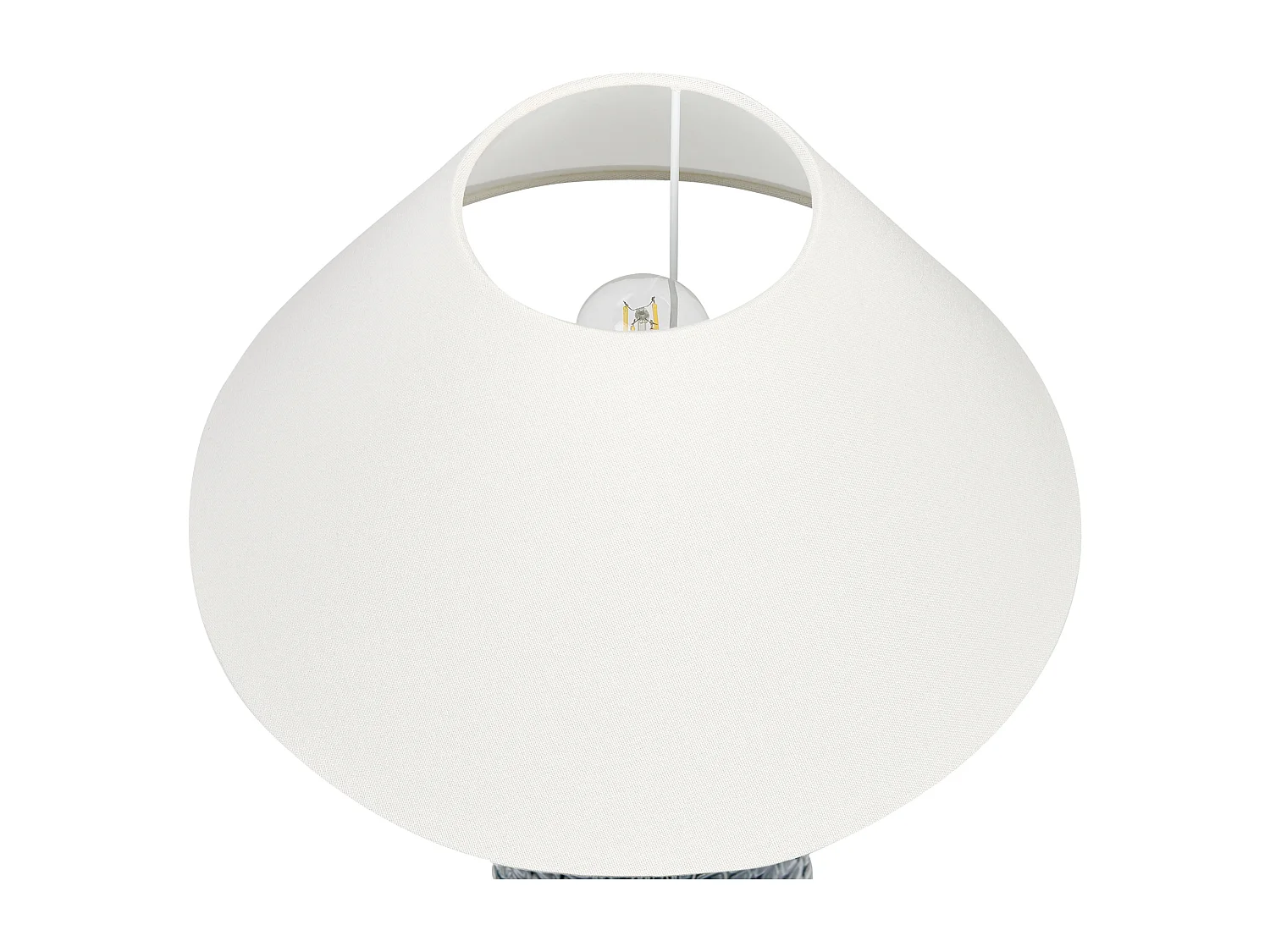 Lampada da tavolo MATINA Ceramica Bianco