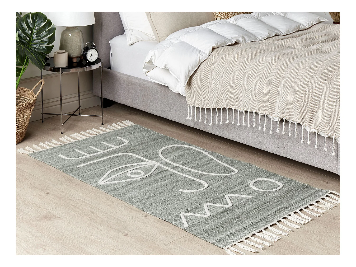 Tapis d'extérieur YAVU Vert clair 80 x 150 cm