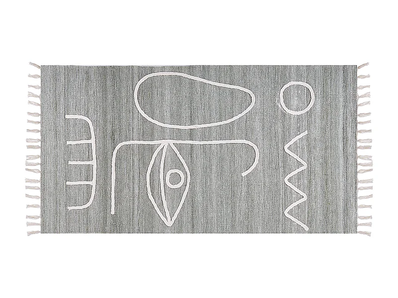 Tapis d\'extérieur YAVU Vert clair 80 x 150 cm