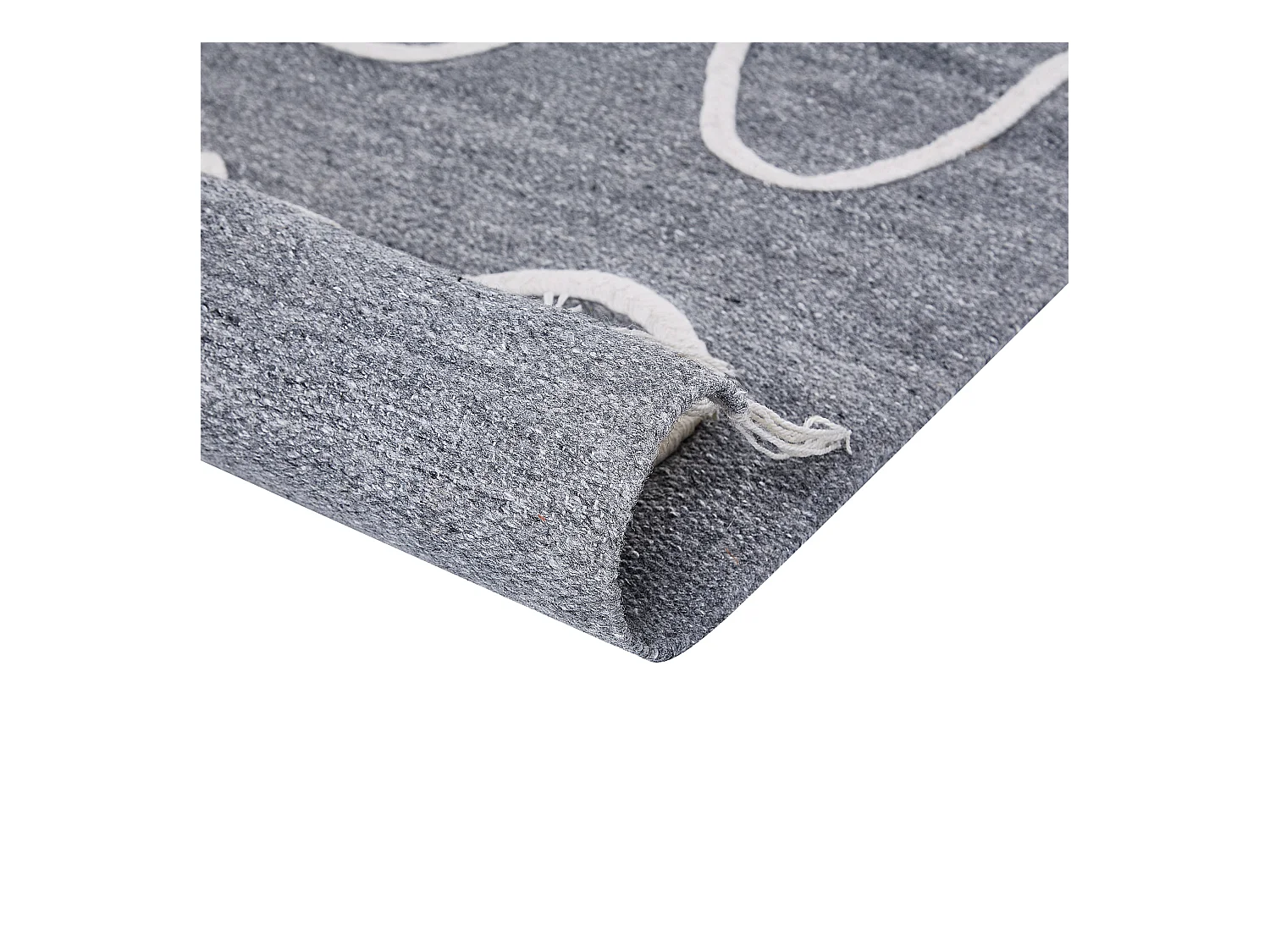 Tappeto da esterno grigio 80 x 150 cm YAVU