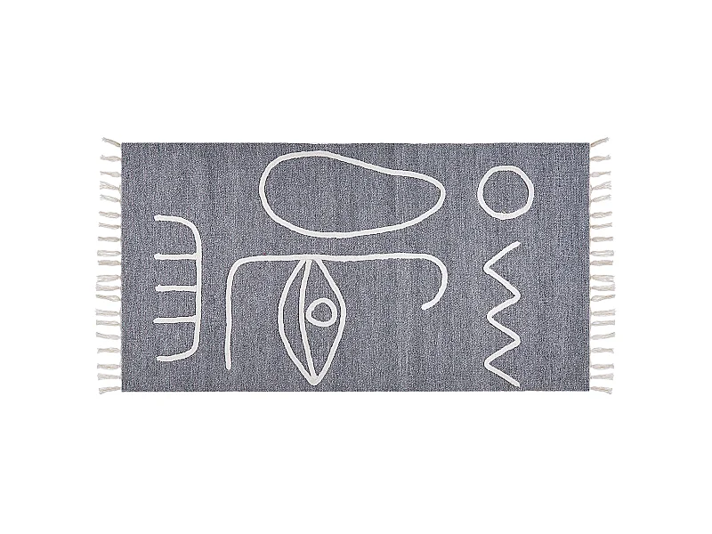 Tapis d'extérieur YAVU Gris 80 x 150 cm
