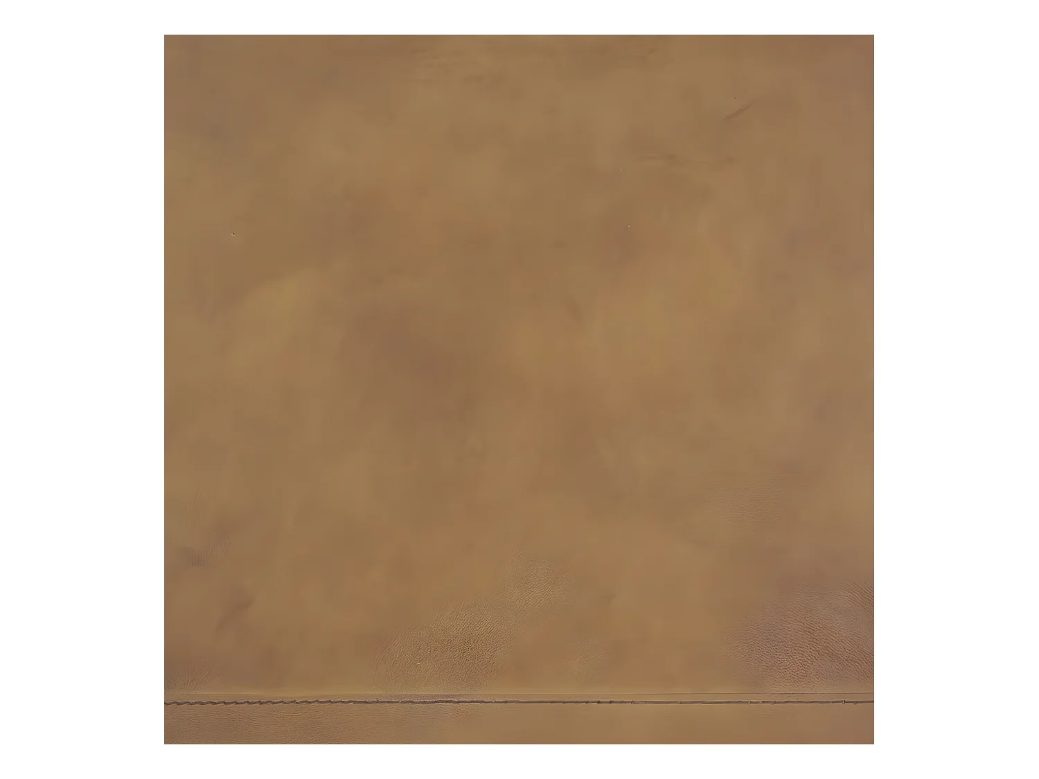 Table porte-revue en cuir