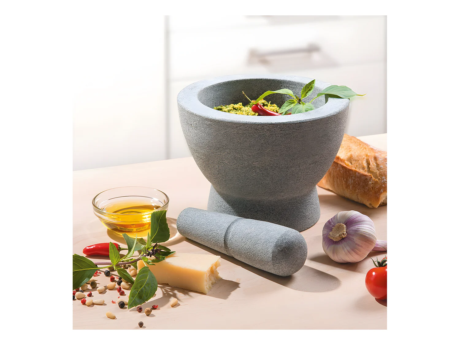 Crunchy Mortier en granite