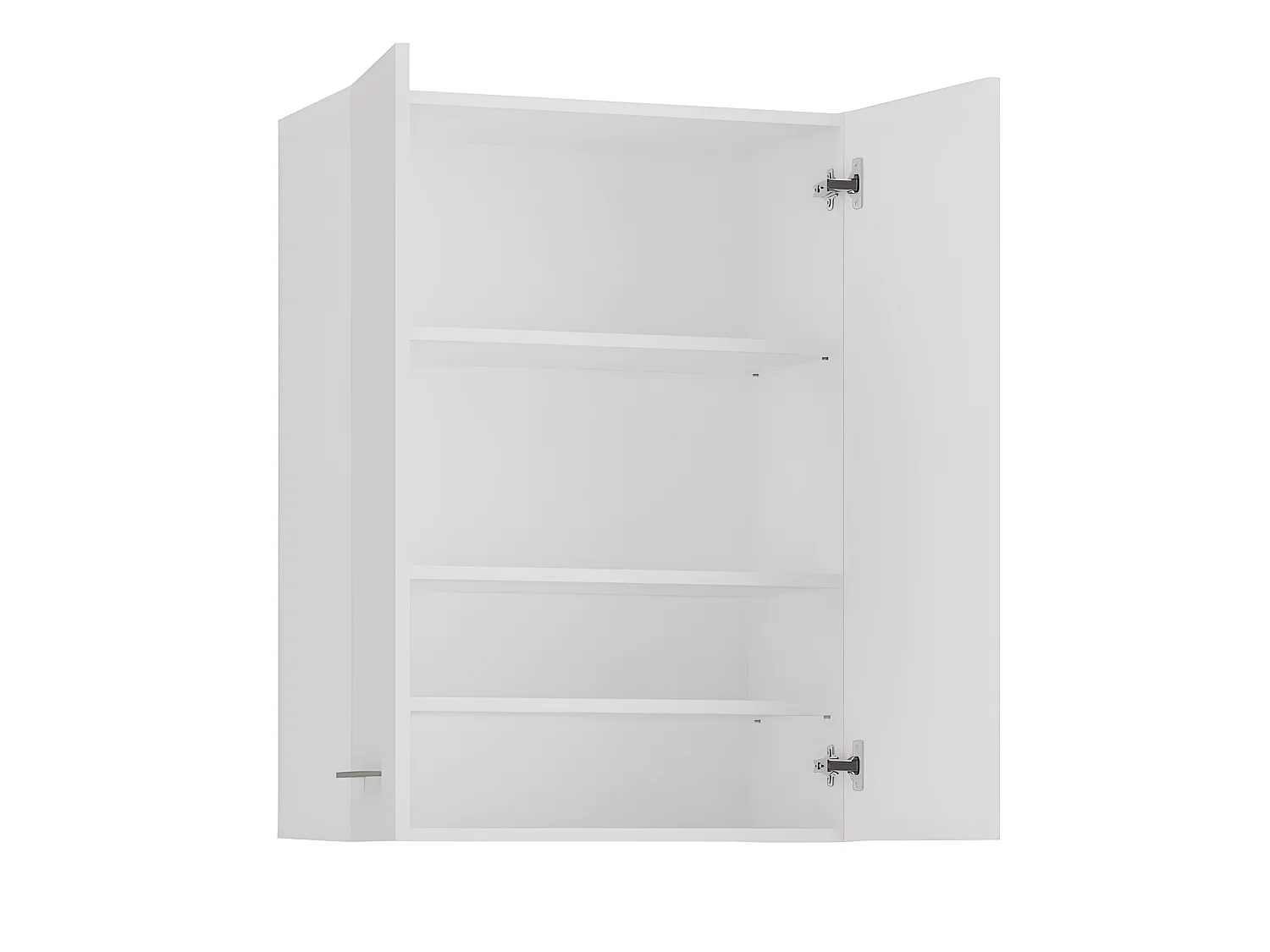 NELIO - Mobile bagno sospeso - Mobile bagno sospeso - Dimensioni 64x30x90 cm - Contenitore bagno