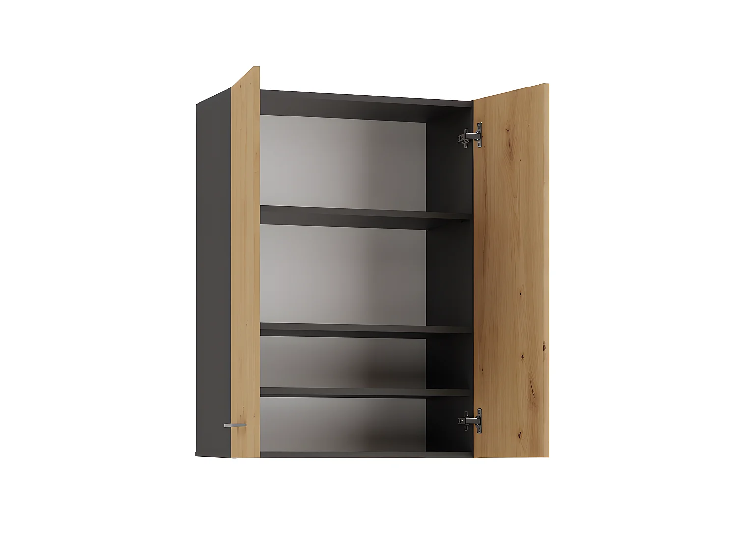 NELLIO - Mueble de baño de pared - Mueble de baño suspendido - Dimensiones 64x30x90 cm - Almacenamiento de baño