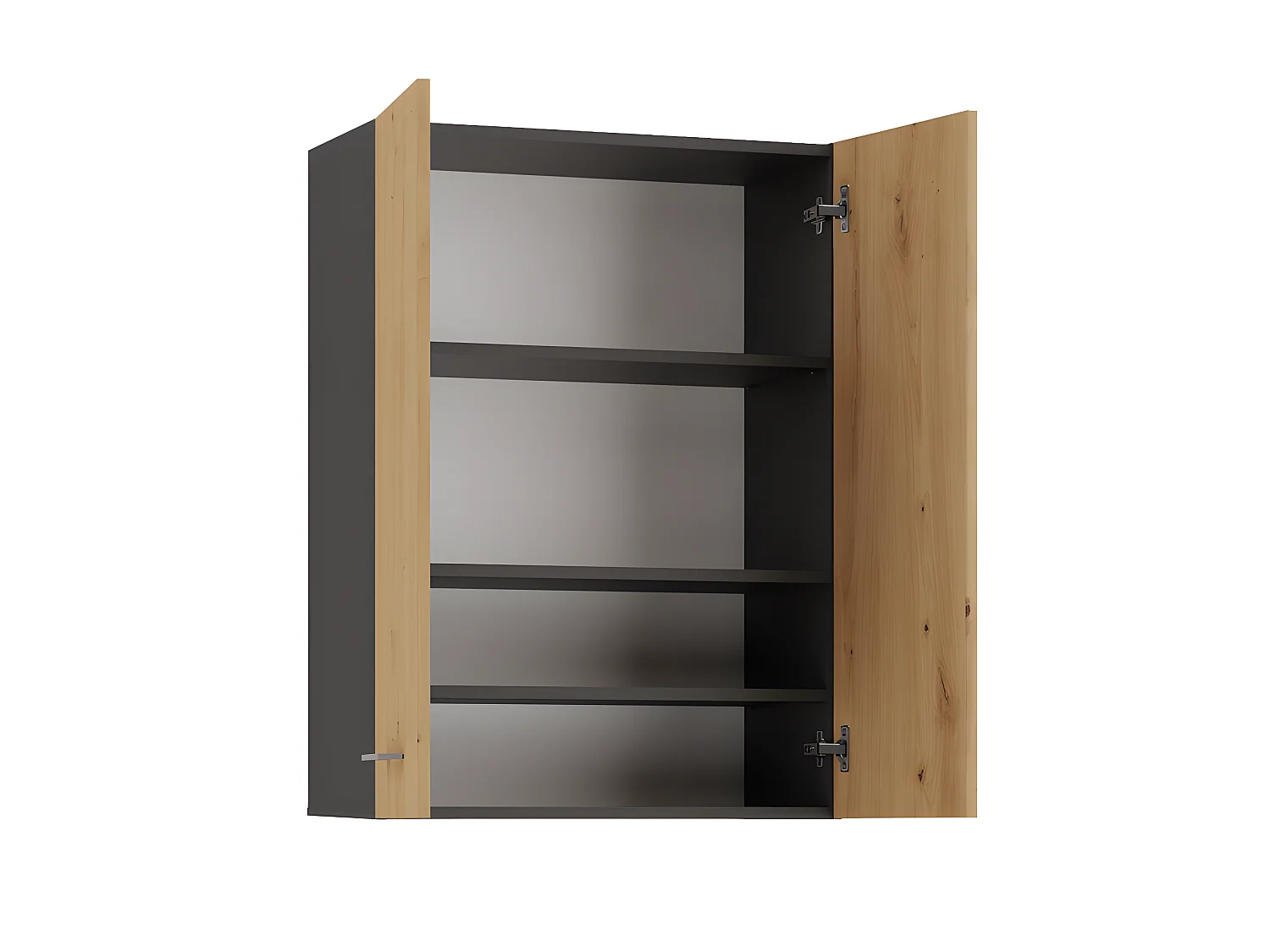 NELIO - Mobile bagno sospeso - Mobile bagno sospeso - Dimensioni 64x30x90 cm - Contenitore bagno