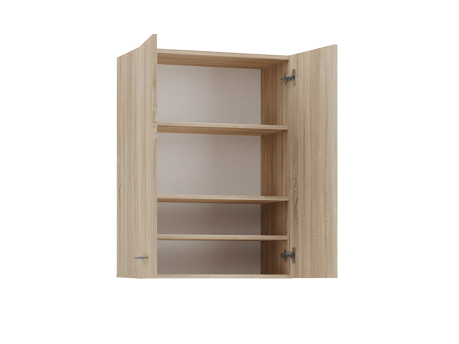 NELLIO - Mueble de baño de pared - Mueble de baño suspendido - Dimensiones 64x30x90 cm - Almacenamiento de baño