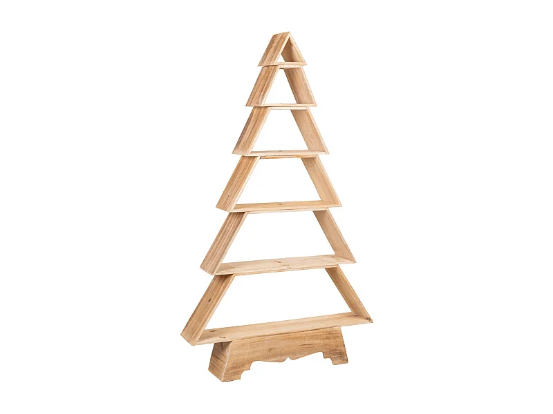 Étagère en pin finition bois brûlé Mon beau sapin