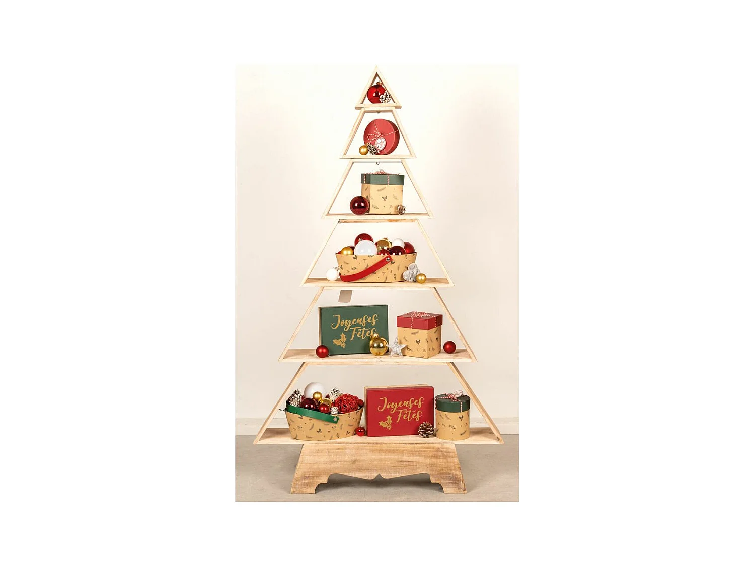 Étagère en pin finition bois brûlé Mon beau sapin