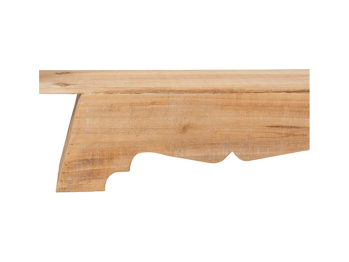 Étagère en pin finition bois brûlé Mon beau sapin