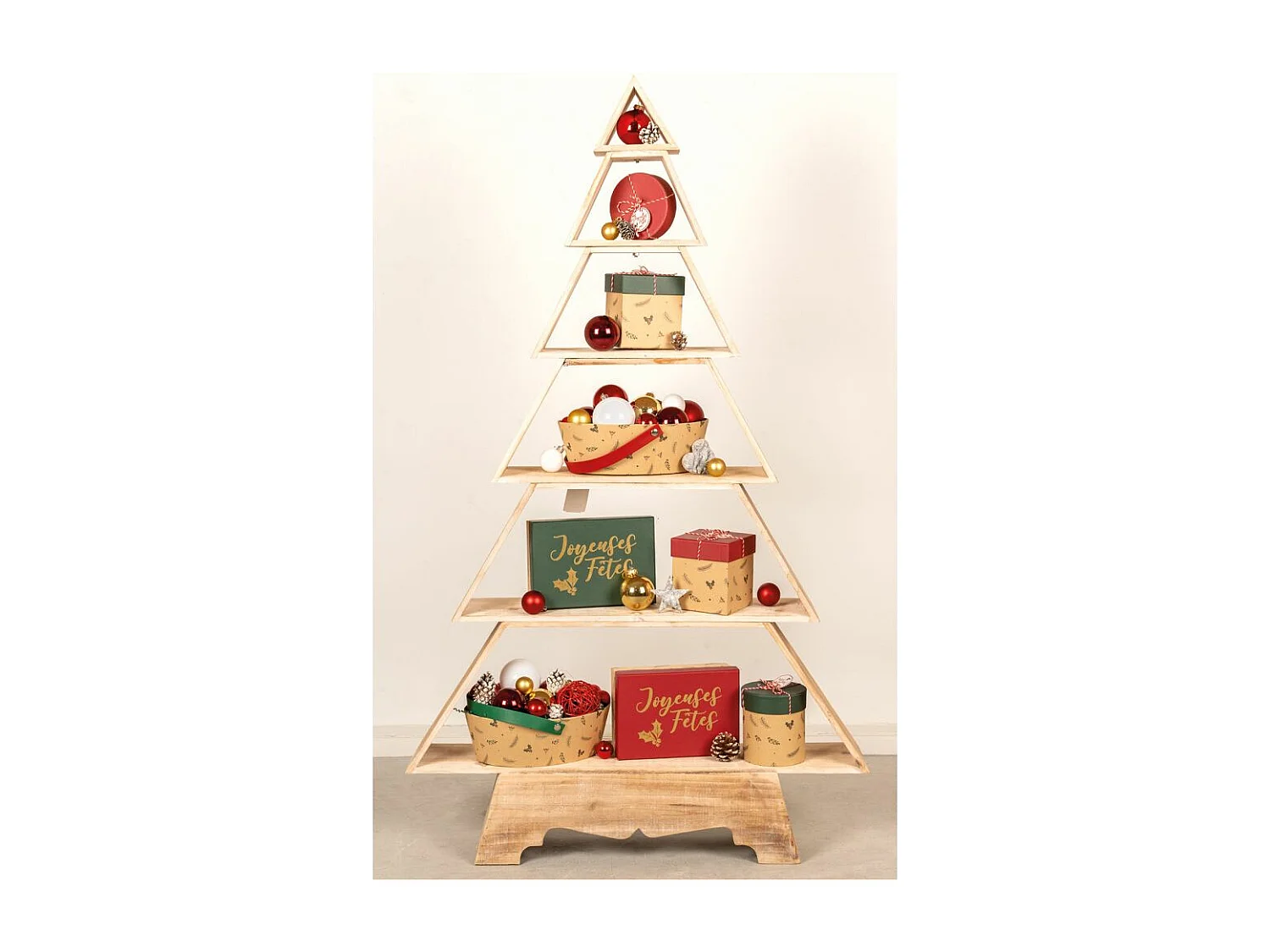 Étagère en pin finition bois brûlé Mon beau sapin