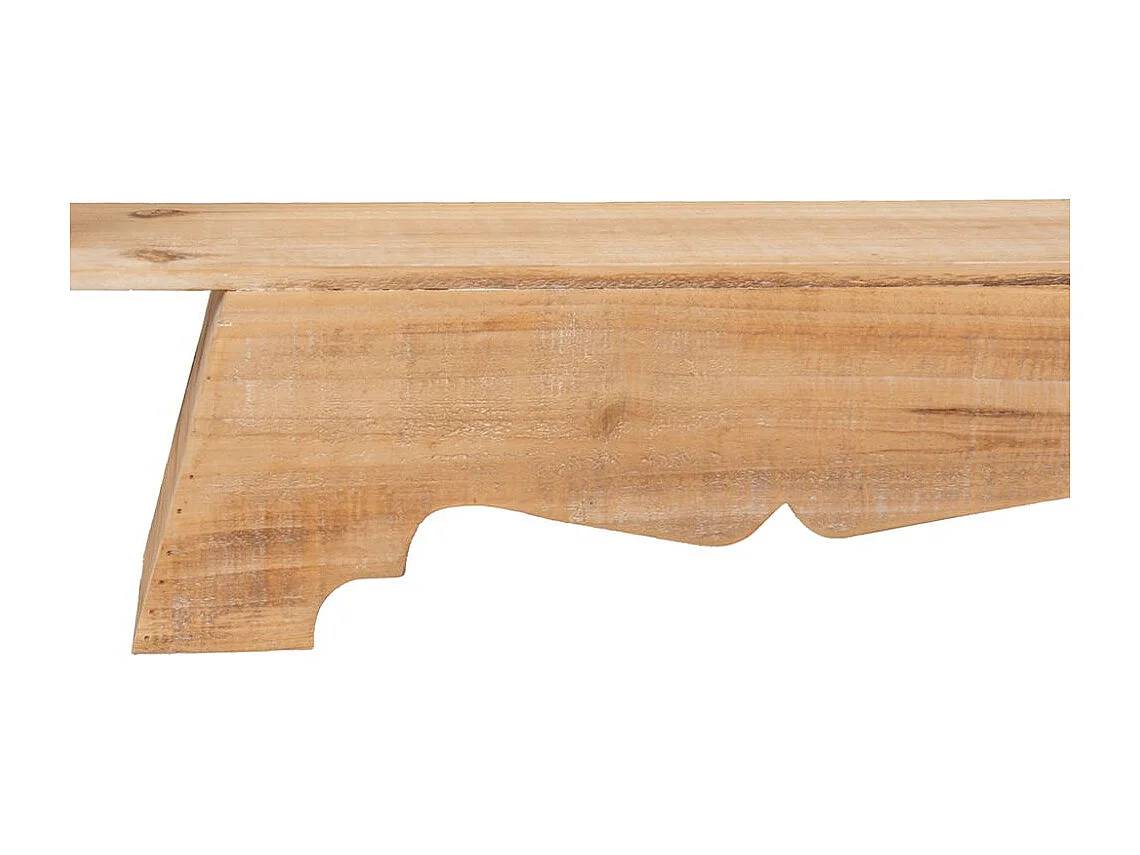 Étagère en pin finition bois brûlé Mon beau sapin