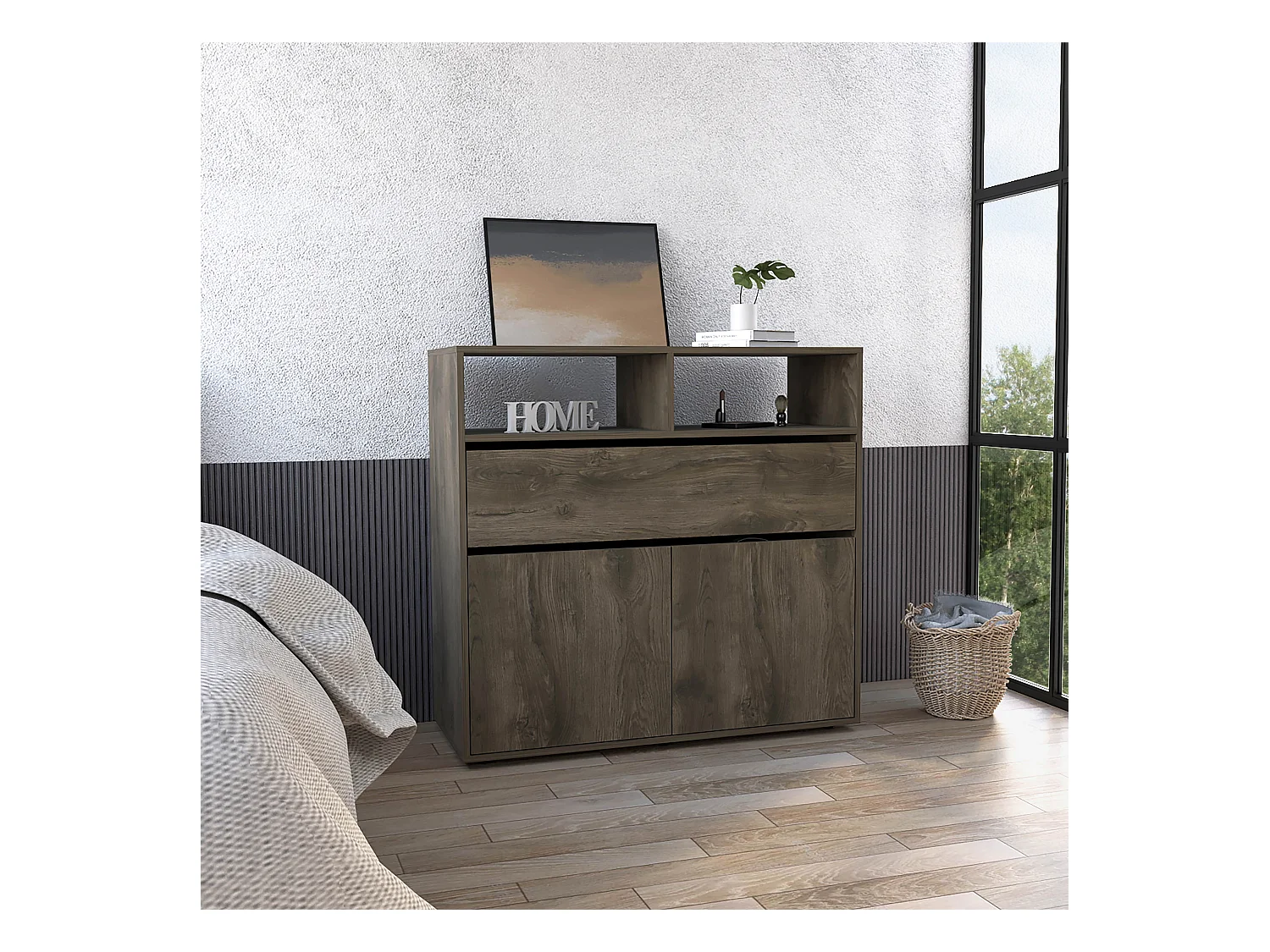 Cómoda Galanto, con Cajón 96CM A X 40CM P X 100CM L Bellota