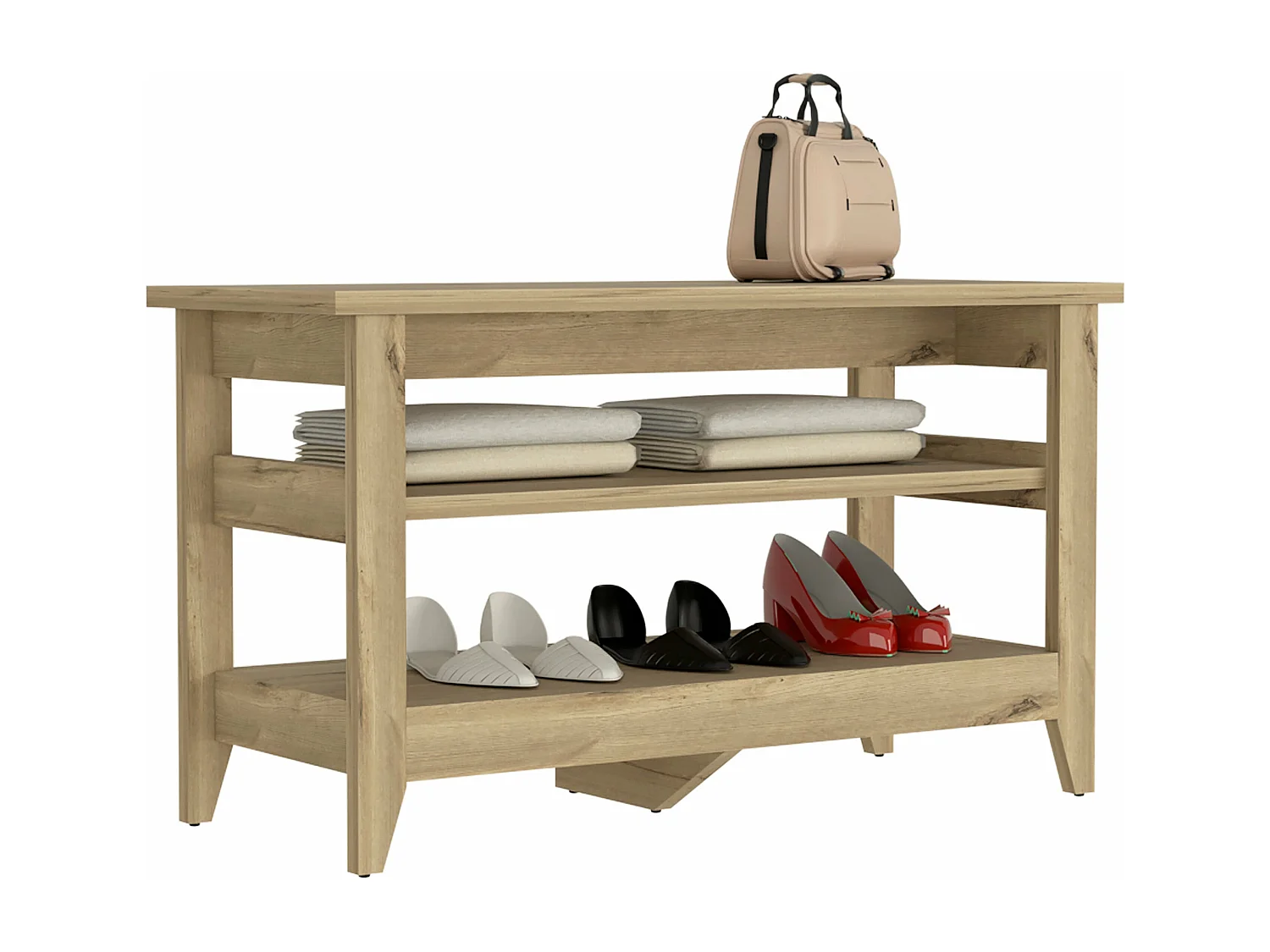 Armário da casa de banho Urano Corner, com 5 prateleiras