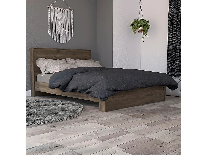 Base letto completa Galanto, con struttura 150,4 cm L X 218,9 cm P X 98 cm L X 98 cm A Ghiandaia