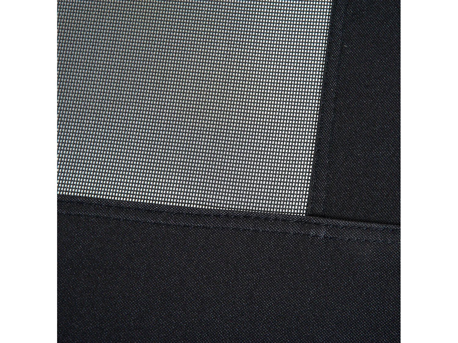 Lit sur pieds pour chien chat lit de camp animal lit surélevé Oxford textilène micro-perforé dim. 92L x 76l x 18H cm noir