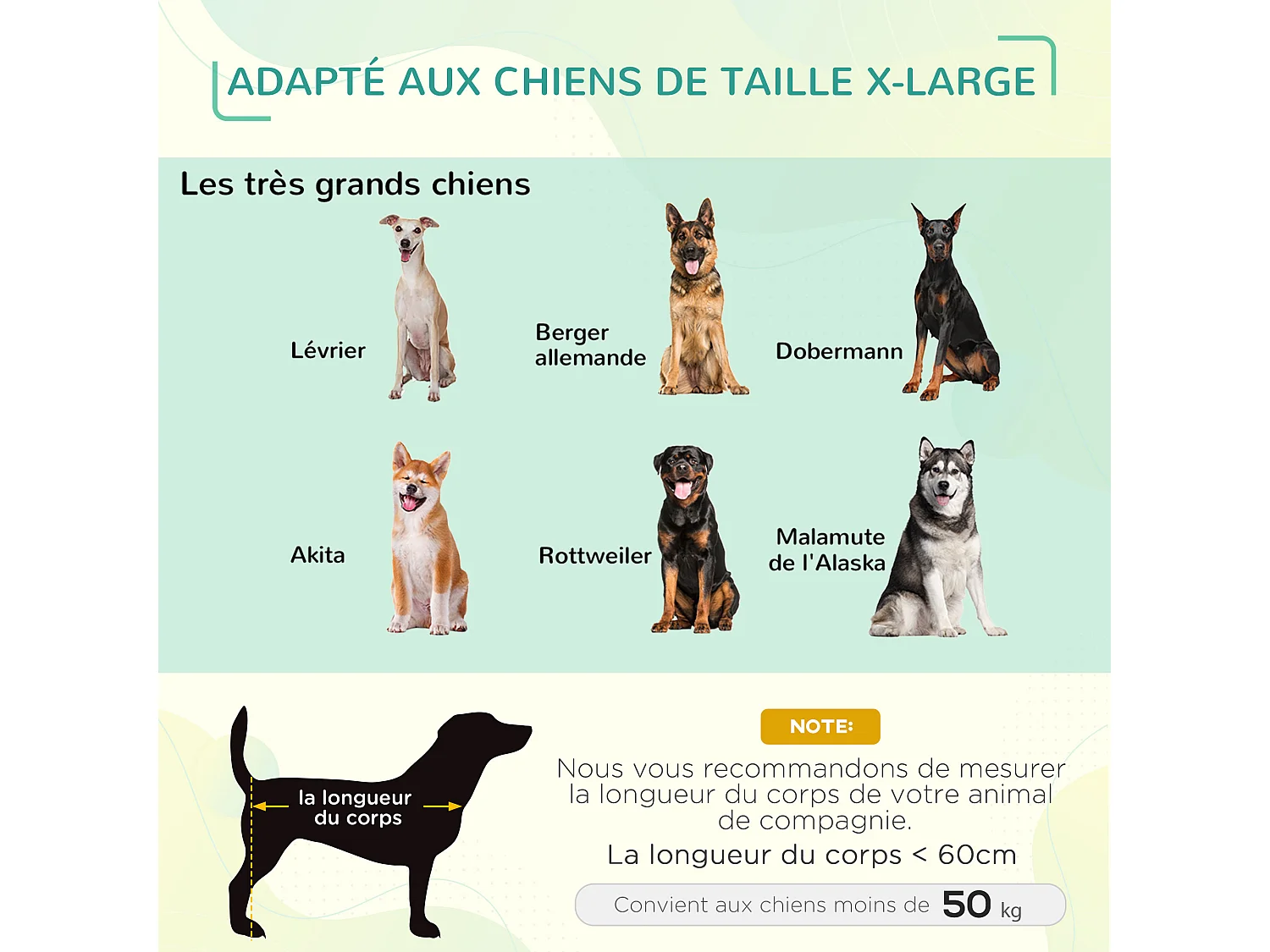 Lit pour chien chat sur pied velum anti-UV tissu Oxford micro-perforé sac transport inclus gris