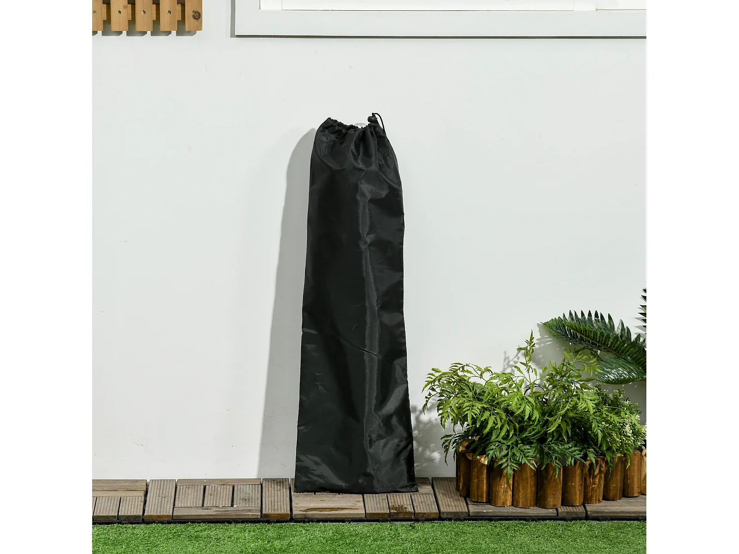 Lit pour chien chat ur pied lit de camp lit urélevé rafraîchiant velum anti-UV Oxford micro-perforé paraol et ac de tranport inclu dim. 92L x 76l x 90H cm gri noir