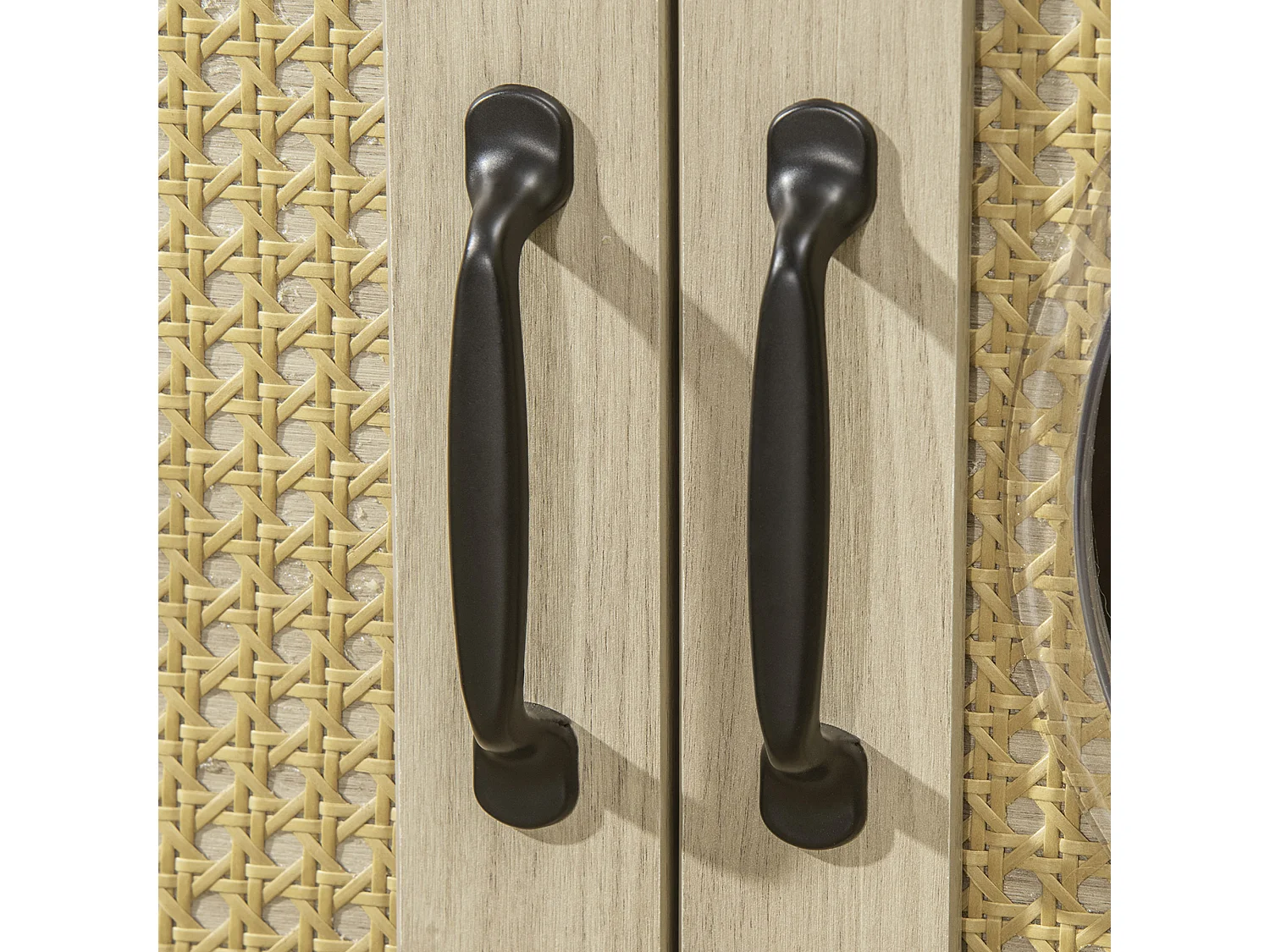 PawHut Meuble maison de toilette pour chat 2 en 1 avec double porte châssis Acier Panneaux Particules Aspect Bois Clair