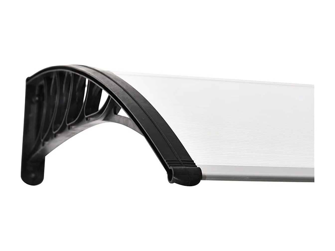 Tejadillo de protección transparente 122x89x24 cm Outsunny